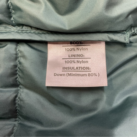 REI 650 Down Quilted puffer Vest Womens Large Tundra teal outdoor hiking trail - Picture 5 of 11